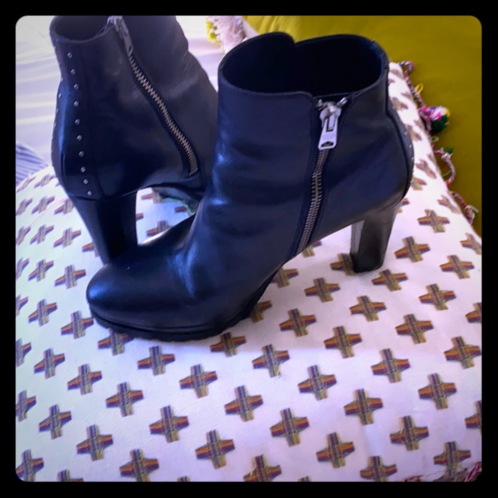 All saints studded funky chunky winter  boot!
